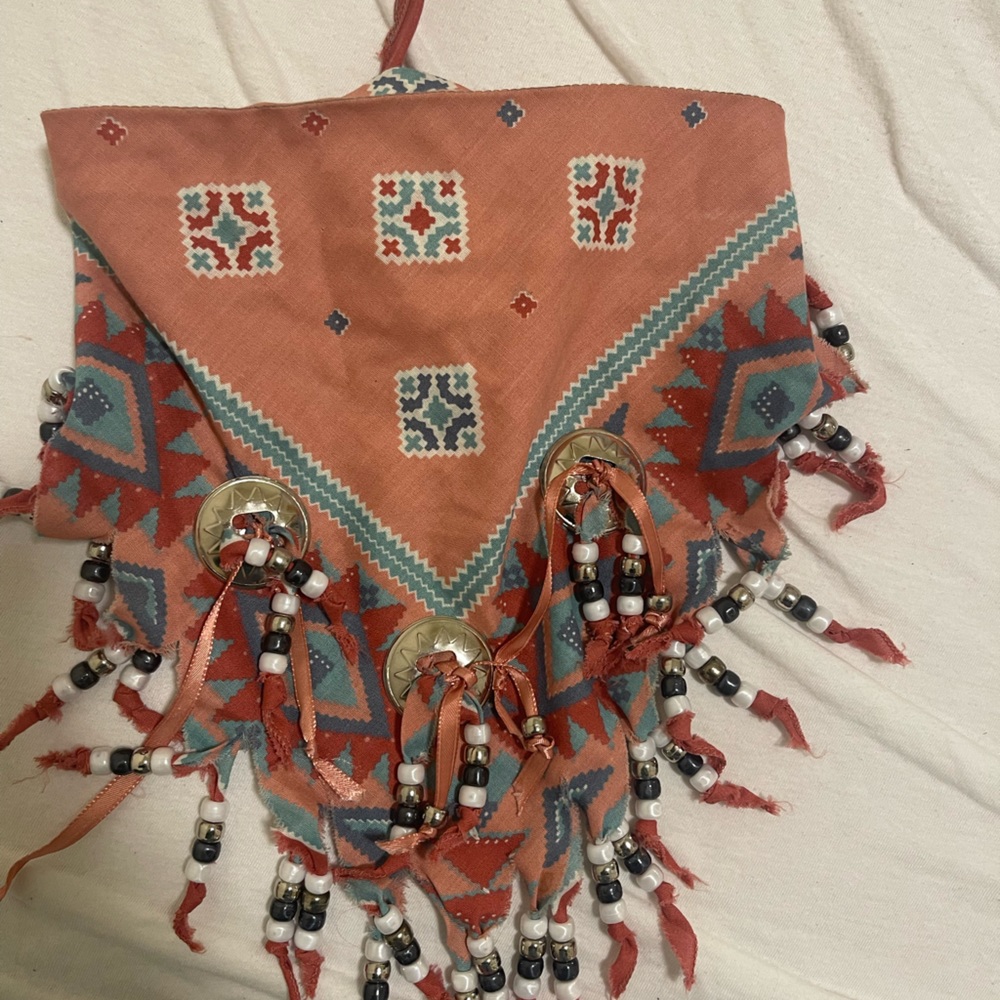 Boho neck scarf